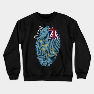 Tuvalu flag Crewneck Sweatshirt